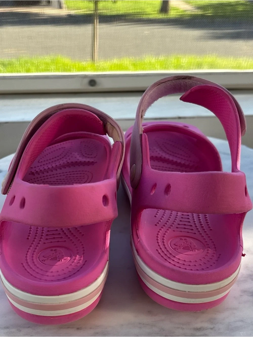 Crocs Kids' Bayaband Sandals Size 3 J3 Girls